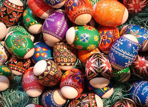 Huevos pintados en Nevruz