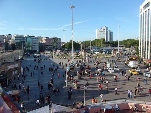 Plaza Taksim, centro de la Estambul moderna Plaza Taksim, centro de la Estambul moderna