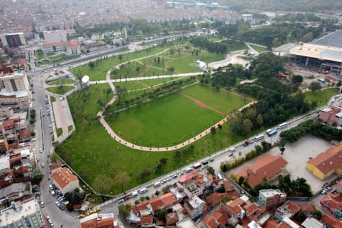 Antigua fábrica Merinos, parque cultural en Bursa