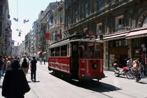El transporte público en Estambul