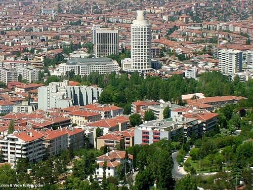 Recorrido por el distrito de Cankaya en Ankara